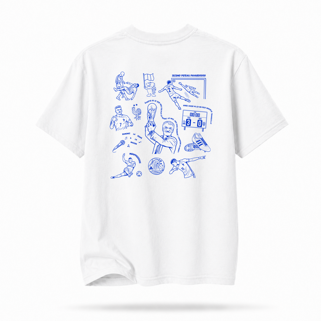Héritage Bleu - Tee-shirt Légendes des Bleus
